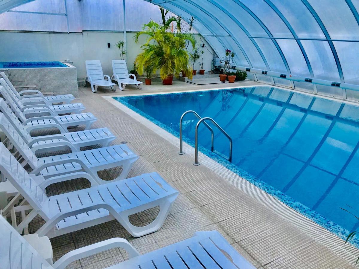 Enis Hotel С Минерален Басейн 萨帕雷瓦巴尼亚 外观 照片